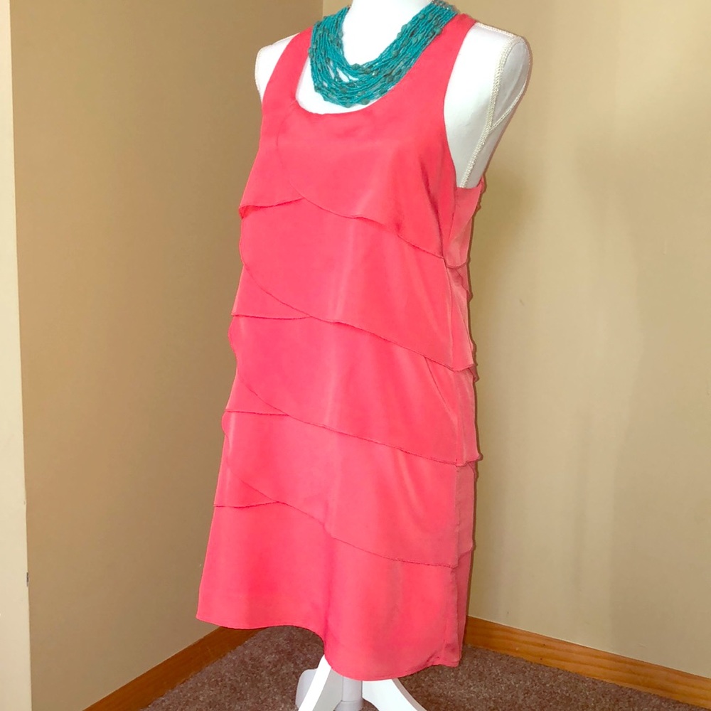 😍 Criss Cross dress Salmon Size M